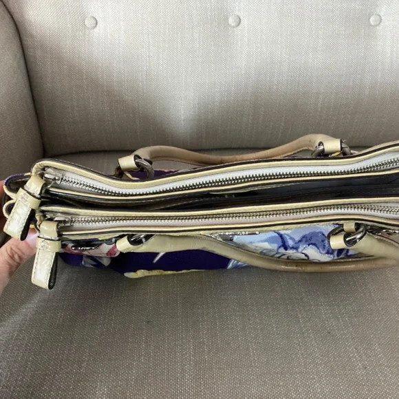 Coach Bag Madison Maggie Kara Floral Hand Bag - Picture 8 of 16